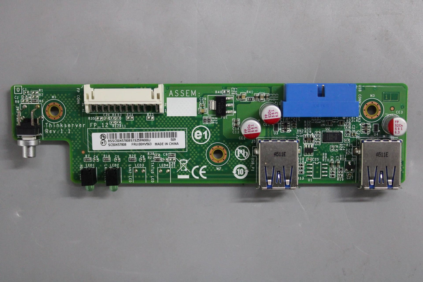 Lenovo TS450 Front panel USI Rev1.1 Board 00HV563
