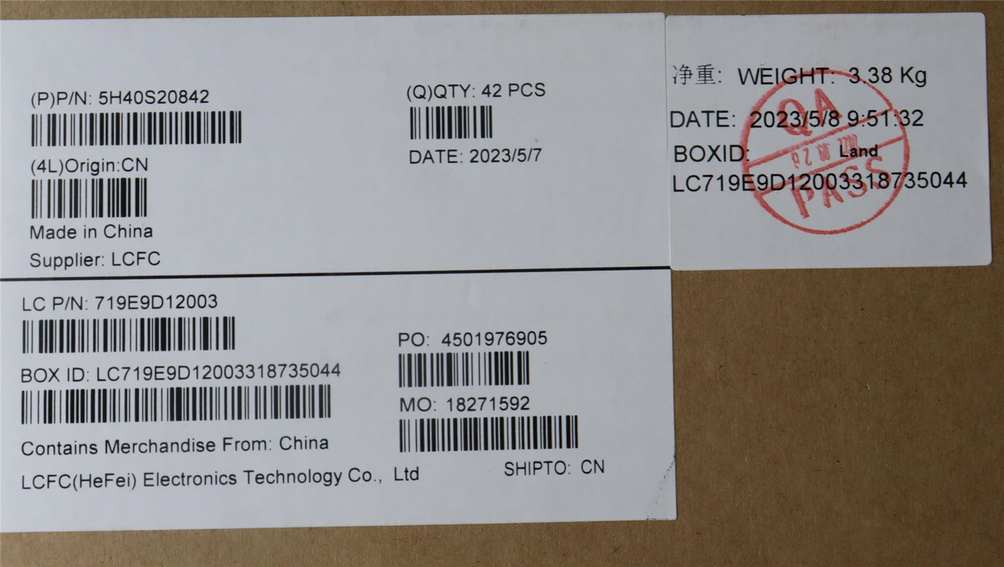 Lenovo Heatsink L 82X6 WEIHONG 5H40S20842
