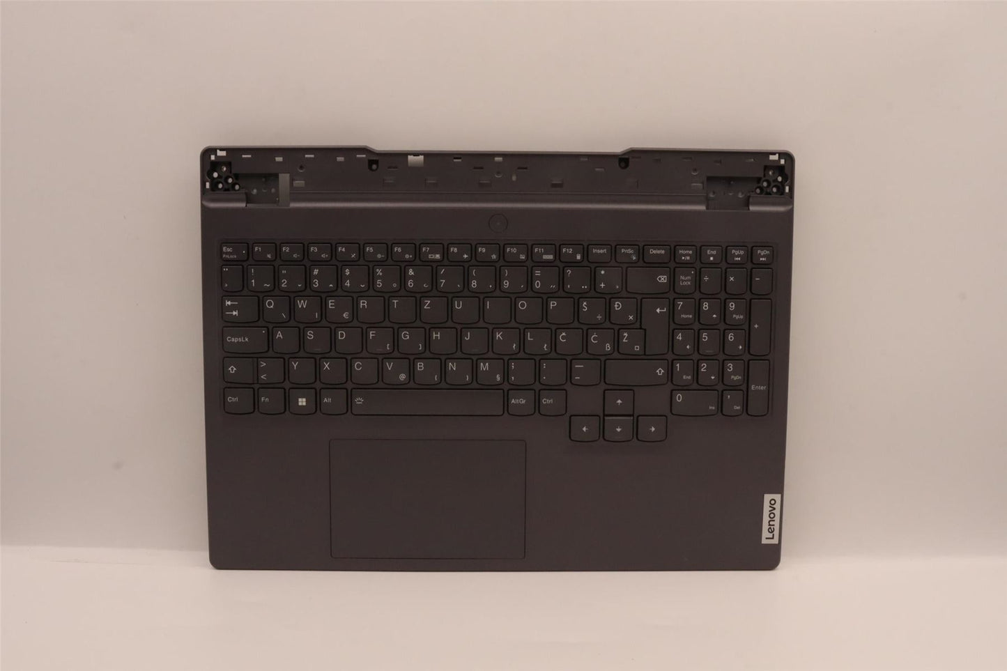 Lenovo 5 15IAH7 Palmrest Cover Touchpad Keyboard Slovenian Storm Grey 5CB1H22940