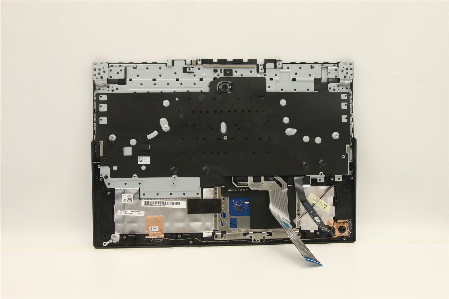 Lenovo 5 15ITH6H Palmrest Cover Touchpad Keyboard Russian Black 5CB1D05045