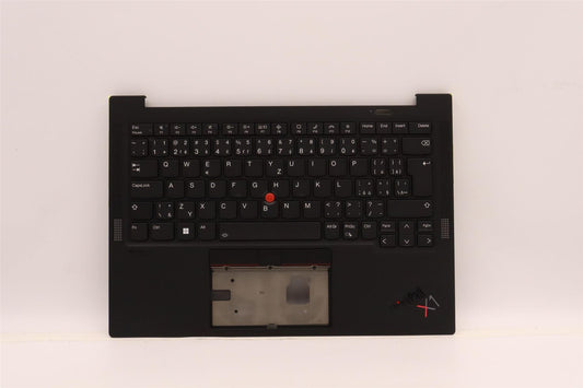 Lenovo Carbon X1 9th Keyboard Palmrest Top Cover German Black 5M11C53269