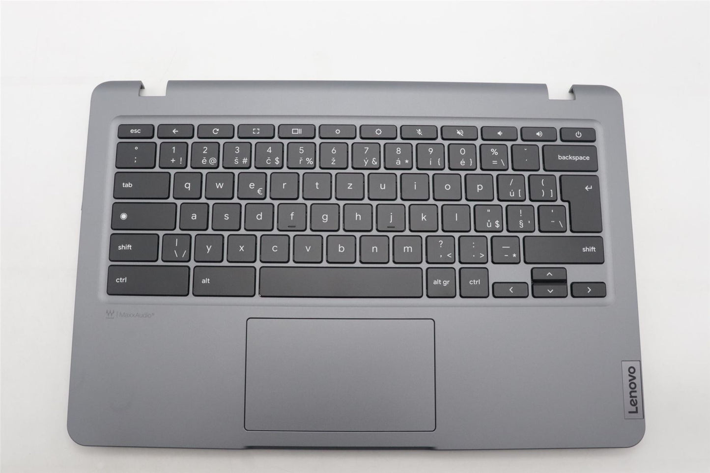 Lenovo 14e Gen3 Keyboard Palmrest Top Cover Czech Black Backlit 5M11H61911