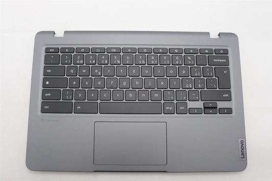 Lenovo 14e Gen3 Keyboard Palmrest Top Cover Czech Black Backlit 5M11H61911
