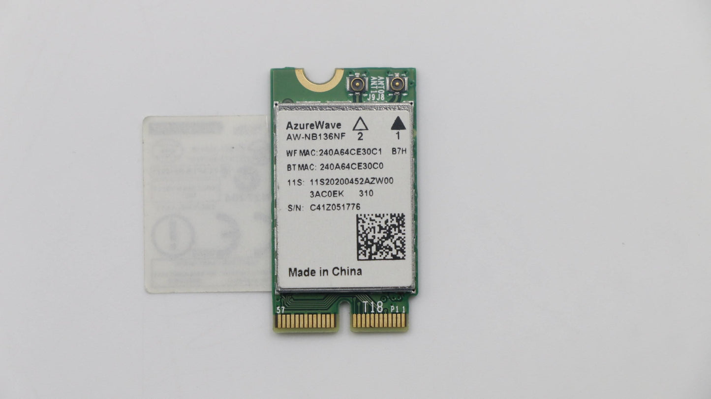Lenovo Azw BCM43241 2x2ABGN+BT SDIO NGFF WiFi WLAN Board 20200452