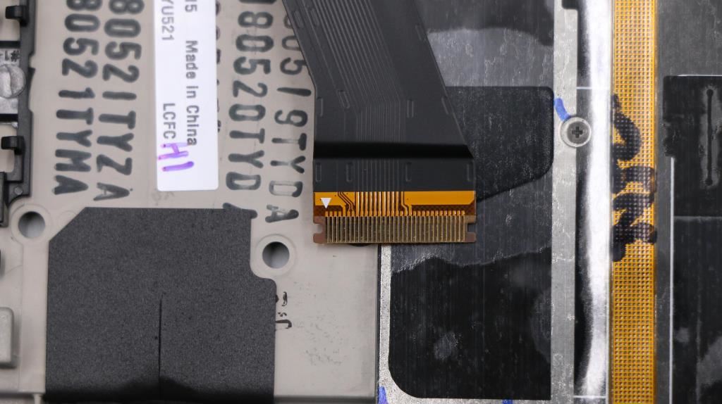 Lenovo Carbon X1 6ème clavier Palmrest Top Cover Français Canadien Argent 01YR685