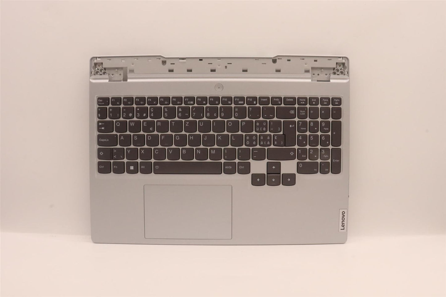 Lenovo 5 15ARH7H Palmrest Cover Touchpad Keyboard Switzerland Backlit 5CB1H68448