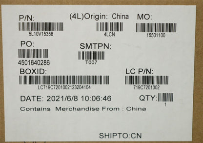 Lenovo LABEL FRU GEO Label Kit Black 5L10V15358