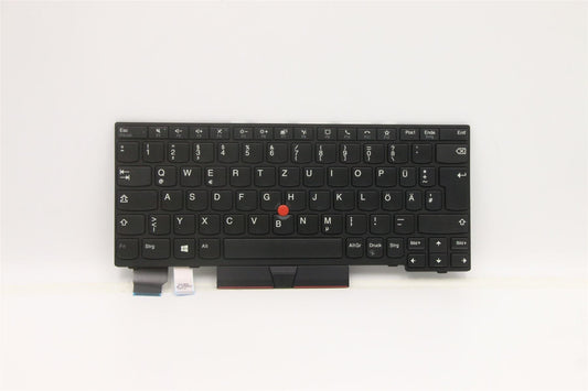 Lenovo ThinkPad L13 2 X13 Keyboard German Black 5N20V43156