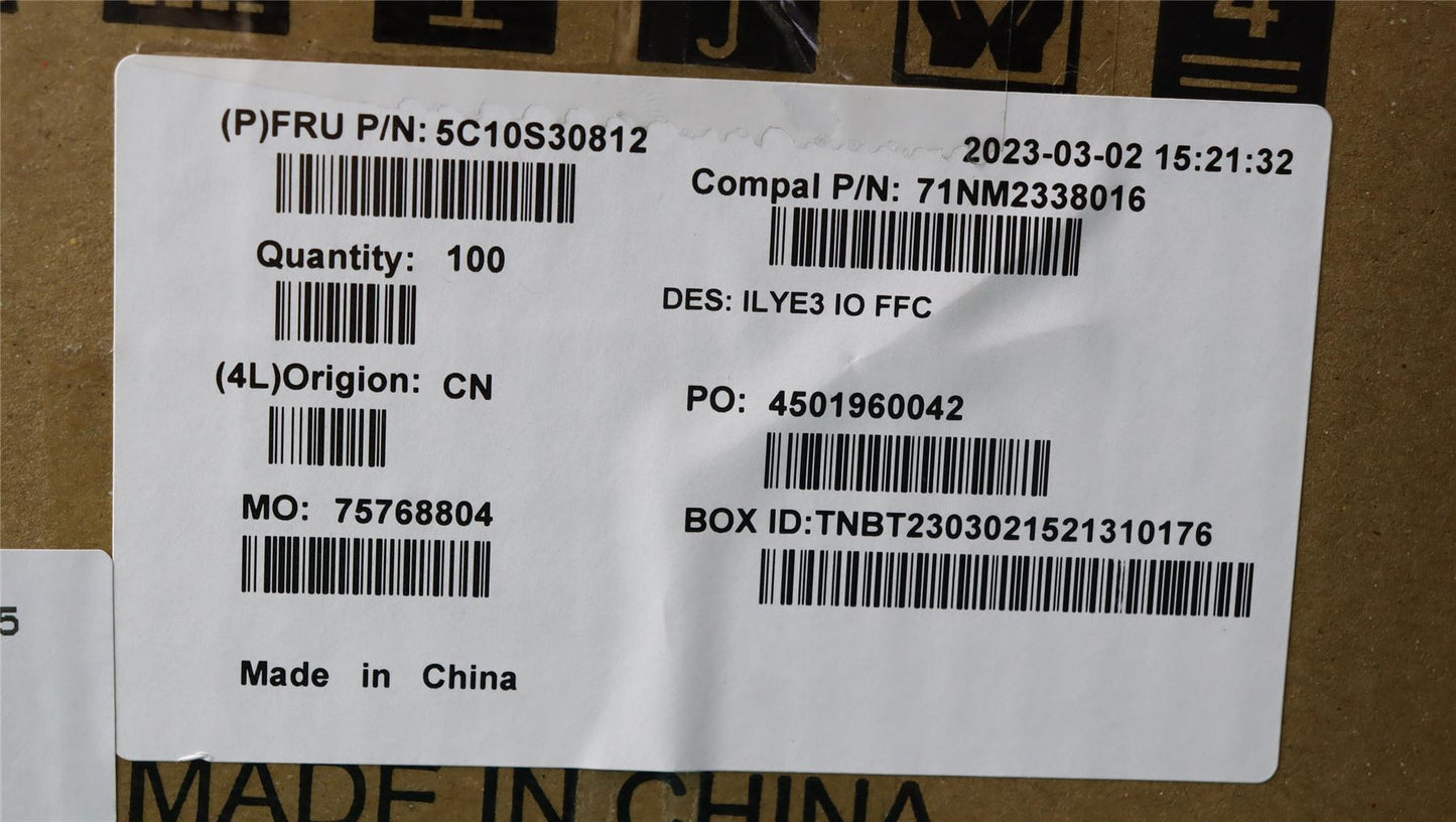 Lenovo IO/B FFC C 82YA 5C10S30812