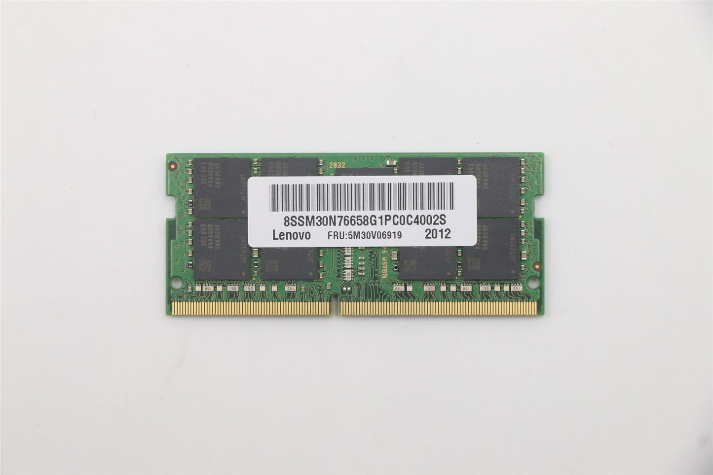 Lenovo MEMORY ECC SoDIMM,32GB,DDR4,2933,Samsung 5M30V06919