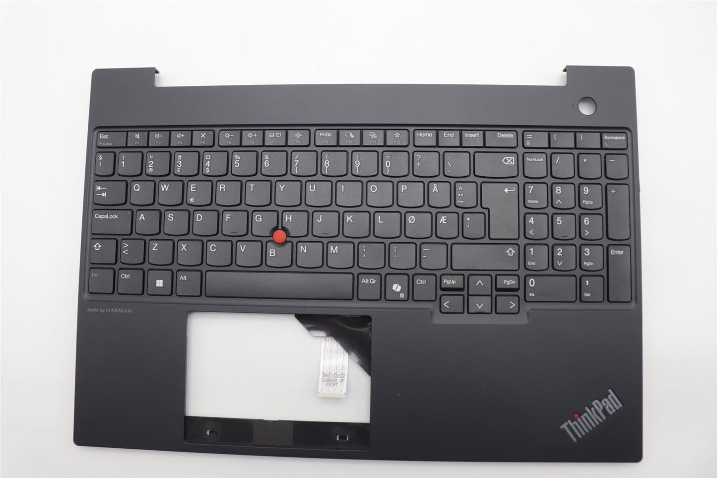 Lenovo MECH_ASM FRU KBD CCV NOR (PMX) UK BK 5M11N96557