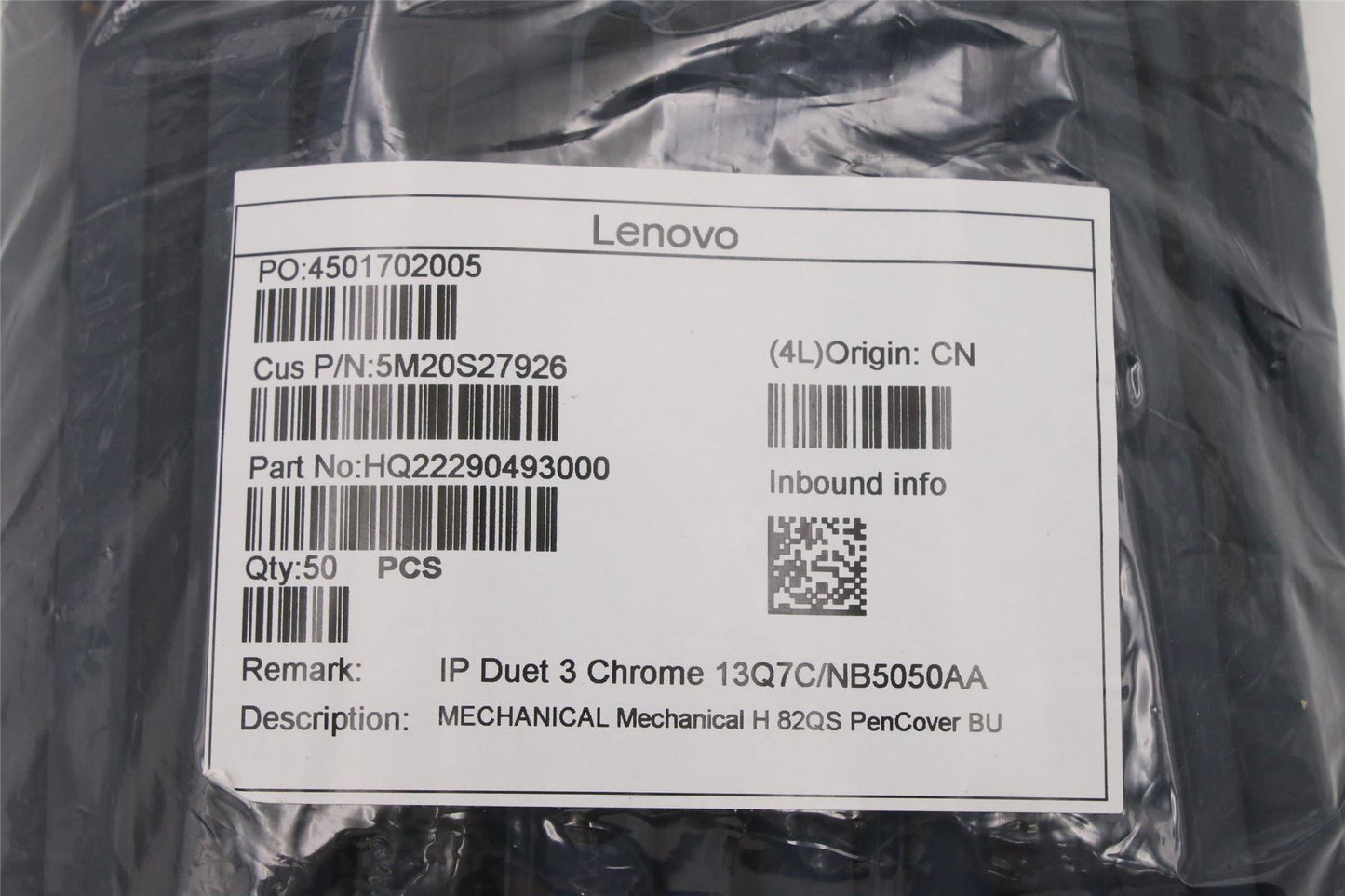 Lenovo Duet Duet 5 Chromebook 13Q7C6 Pen Stylus Cover Blue 5M20S27926