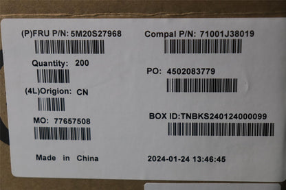 Lenovo MECHANICAL 2242 SSD holder C 83G1 5M20S27968