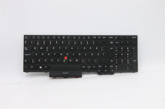 Lenovo ThinkPad L15 2 L15 Keyboard Swedish Finnish Black 5N20W68130