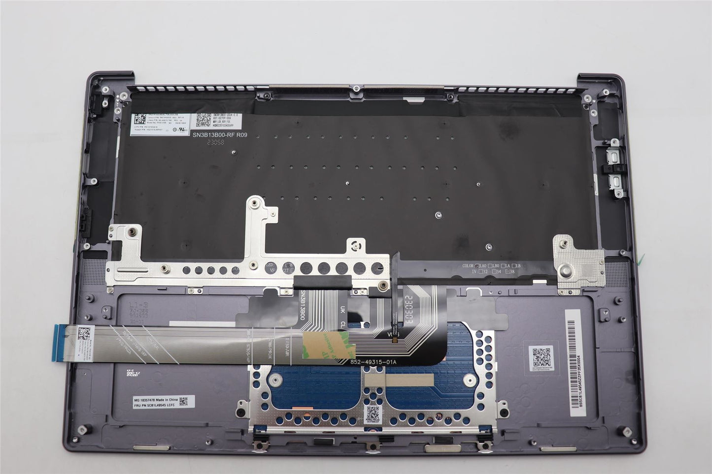Lenovo COVER Upper Case ASM_NORDIC L83BU SG 5CB1L49545