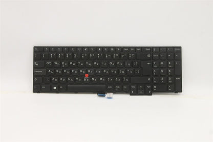 Lenovo ThinkPad E570 E575 Keyboard Bulgarian Black 01AX127 01AX207 01AX167