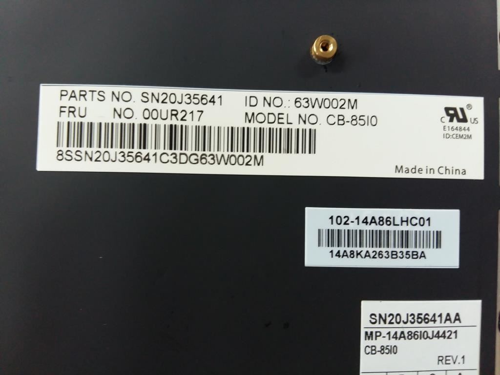 Genuine Lenovo ThinkPad P40 Yoga Yoga 460 Keyboard Italian Black Backlit 00UR217