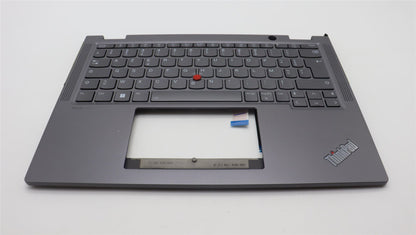 Lenovo ThinkPad X13 Gen 4 Keyboard Palmrest Top Cover French Grey 5M11L64326
