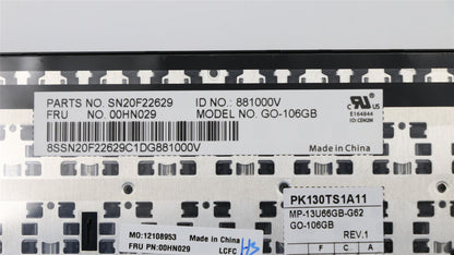 Genuine Lenovo ThinkPad E550 E555 E560 E565 Keyboard UK Black 00HN029