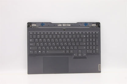 Lenovo S7 15ACH6 Palmrest Cover Touchpad Keyboard Hebrew Grey Backlit 5CB1C94068