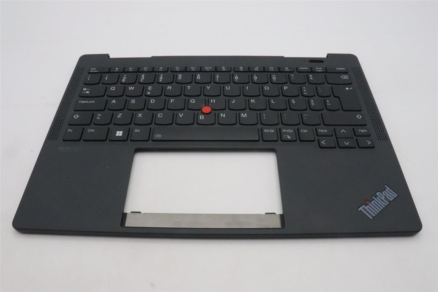 Lenovo ThinkPad X13s Keyboard Palmrest Top Cover Portuguese Black 5M11J12746