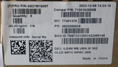 Lenovo C83DA WIN ULT5_125H UMA16G O RM 5B21M16097