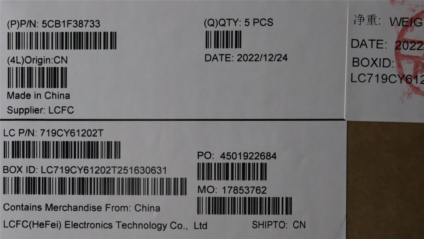 Lenovo 5 15IAH7H Palmrest Cover Touchpad Keyboard Italian Cloud Grey 5CB1F38733