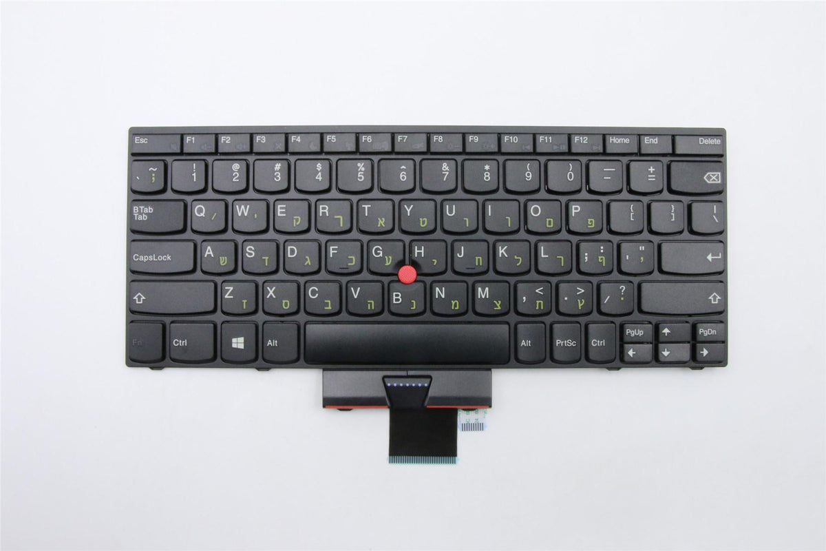 Genuine Lenovo ThinkPad X140e X131e Keyboard Hebrew Black 04Y0356 04Y0393