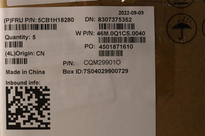 Lenovo ThinkBook 13s G4 IAP Keyboard Palmrest Top Cover Belgian Black 5CB1H18280