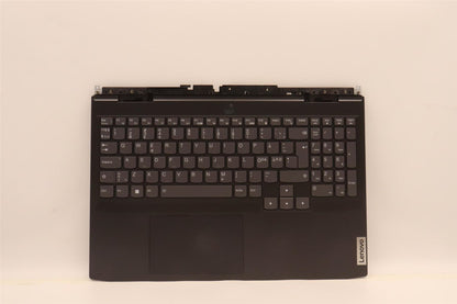 Lenovo IdeaPad 3 15IAH7 Palmrest Cover Touchpad Keyboard Nordic Black 5CB1H89865