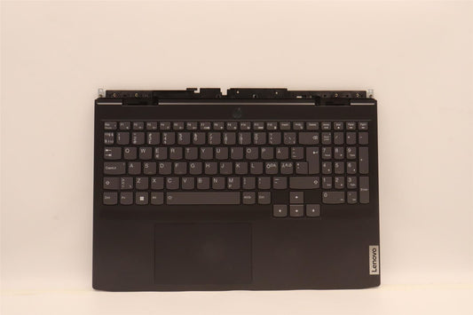 Lenovo IdeaPad 3 15IAH7 Palmrest Cover Touchpad Keyboard Nordic Black 5CB1H89865