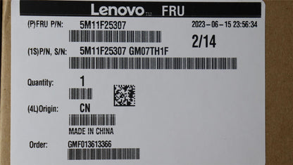 Lenovo ThinkPad T14s Gen 2 Keyboard Palmrest Top Cover UK Black 5M11F25308