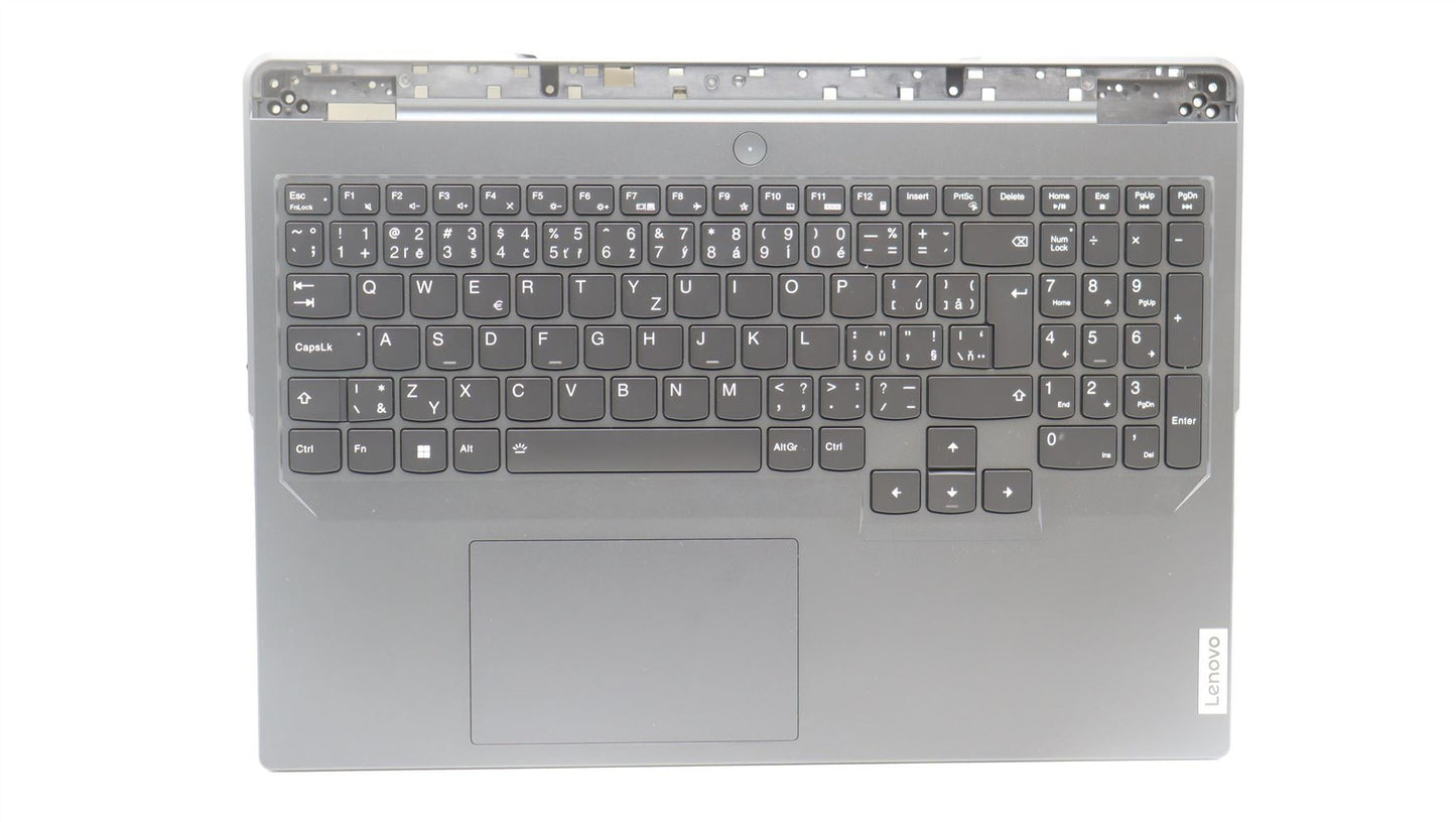 Lenovo Legion 5 16IRX8 Palmrest Cover Touchpad Keyboard Grey 5CB1L30857