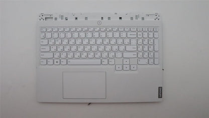 Lenovo 5 16IAH7 Palmrest Cover Touchpad Keyboard Russian Storm Grey 5CB1H18437