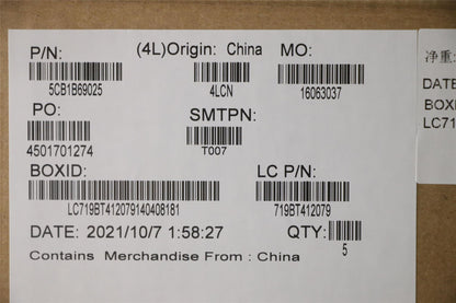 Lenovo Upper Case ASM_SPA L82H8FPSDBL 5CB1B69025