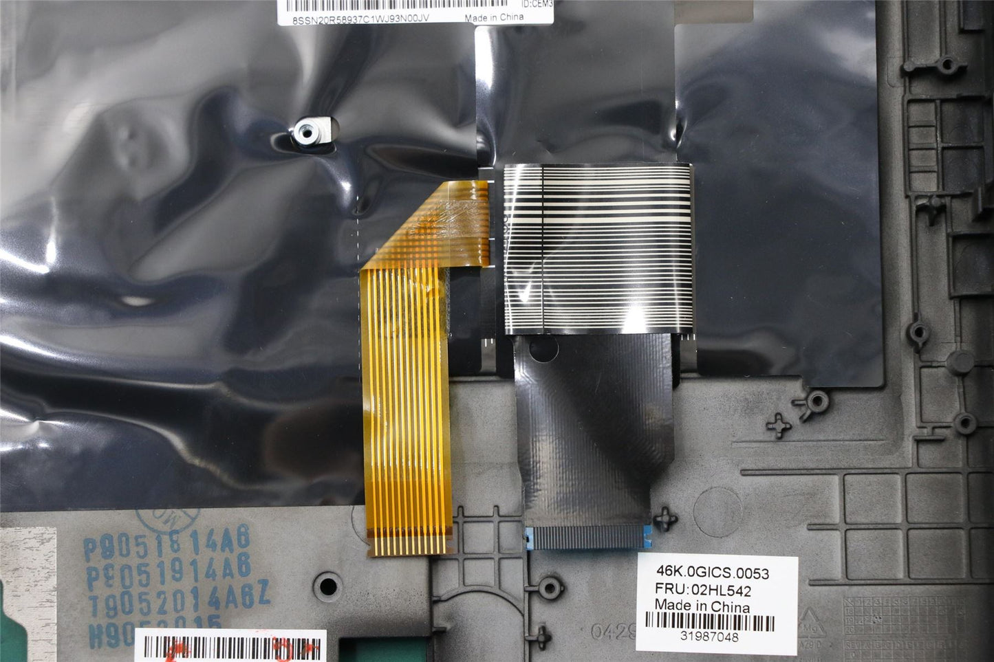 Lenovo MECH_ASM WW CCover+UKE ASM,BK<CHY> 02HL542