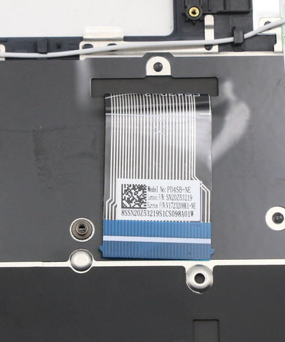 Lenovo Yoga 6-13ARE05 6-13ALC6 Palmrest Cover Keyboard Nordic Blue Backlit 5CB1B22406