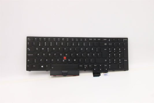 Lenovo ThinkPad T15g 1 P15 1 Keyboard Swedish Finnish Black Backlit 5N20Z74880