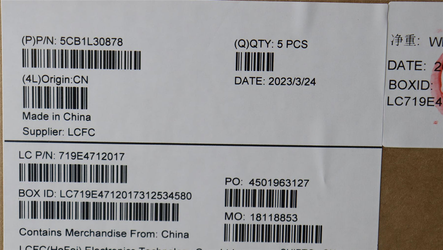 Lenovo Legion 5 16IRX8 Palmrest Cover Touchpad Keyboard Slovenian 5CB1L30878