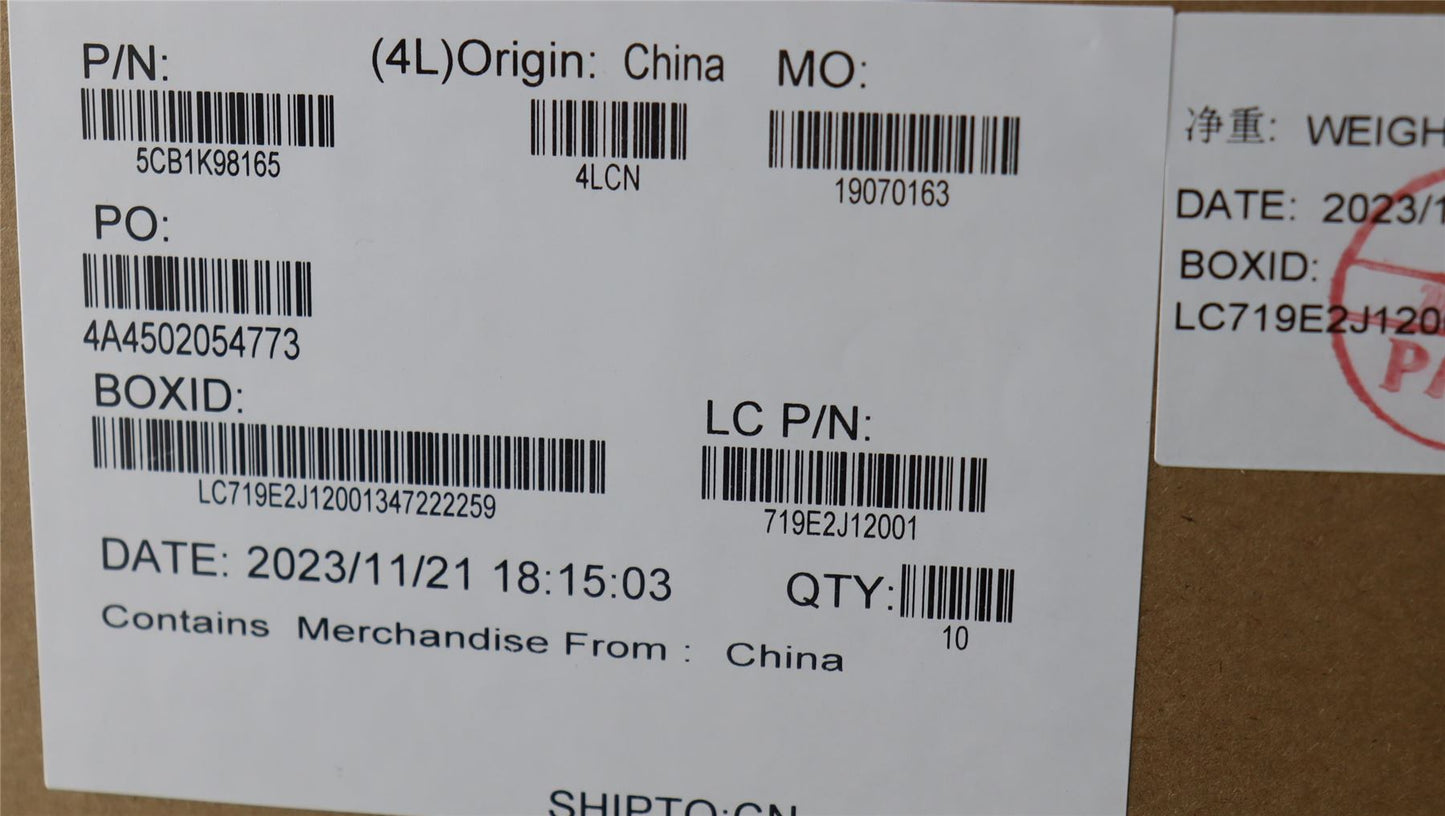 Lenovo Cover L 83AS Hinge Cap FB 5CB1K98165