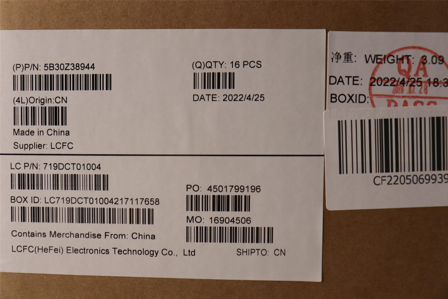 Lenovo JT6A0_B_COVER_UHD_SUB_ASSY 5B30Z38944