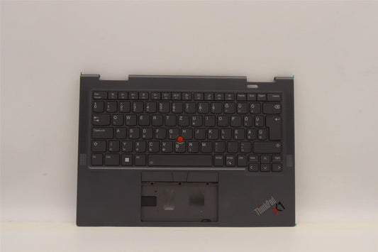 Lenovo Yoga X1 7th Keyboard Palmrest Top Cover Hungarian Grey 5M11H45775