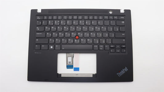 Lenovo ThinkPad T14s Gen 4 Keyboard Palmrest Top Cover Russian Black 5M11L92904