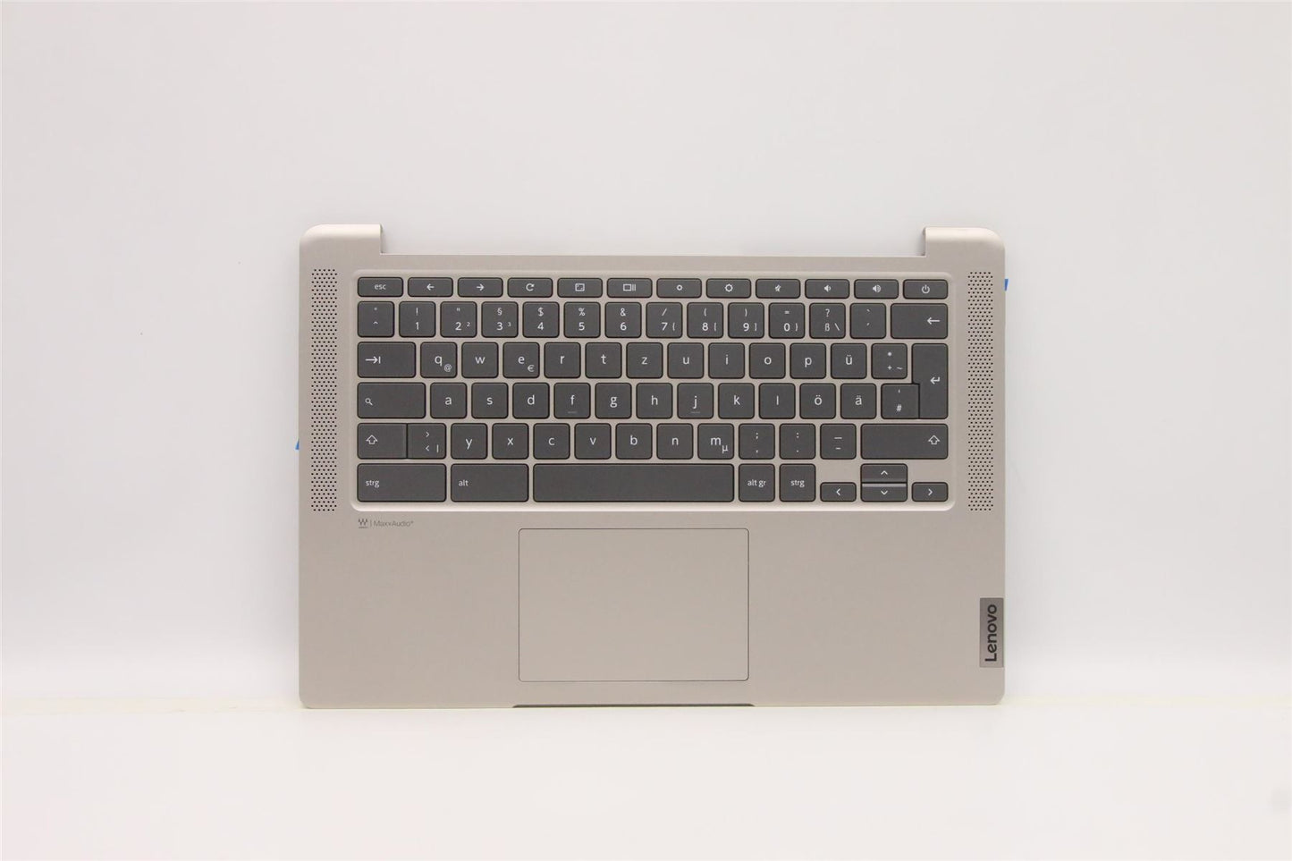 Lenovo Chromebook 14ITL6 Keyboard Palmrest Top Cover German Silver 5CB1D33512