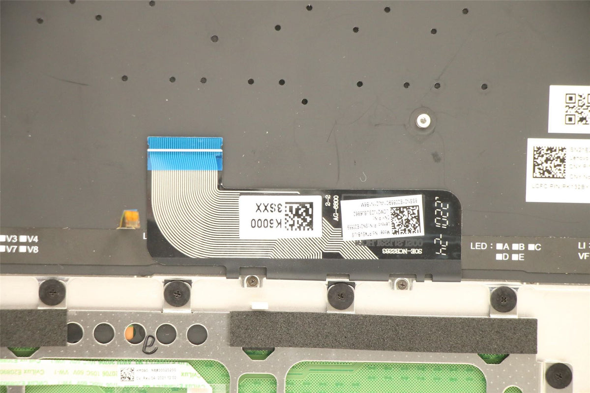 Lenovo IdeaPad 9 14IAP7 Palmrest Cover Touchpad Keyboard US Oatmeal 5CB1H23744
