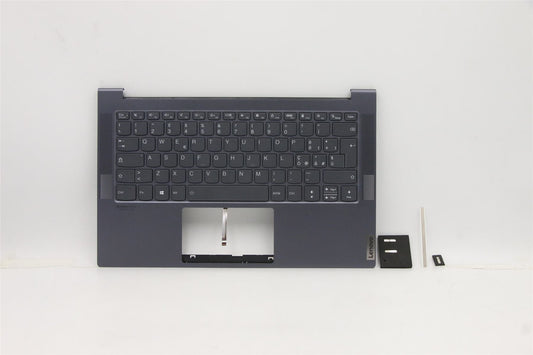 Lenovo Yoga 7-14ITL05 Palmrest Cover Keyboard Italian Grey 5CB1B05297
