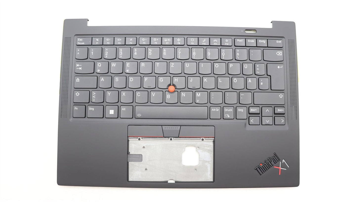 Lenovo ThinkPad X1 11th Gen Palmrest Cover Keyboard German Black 5M11H62780
