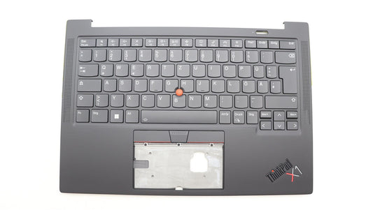 Lenovo ThinkPad X1 11th Gen Palmrest Cover Keyboard German Black 5M11H62780