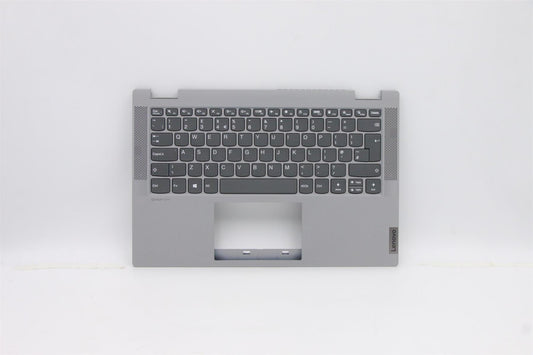 Lenovo Flex 5-14IIL05 5-14ARE05 Keyboard Palmrest Top Cover UK Grey 5CB0Y85333