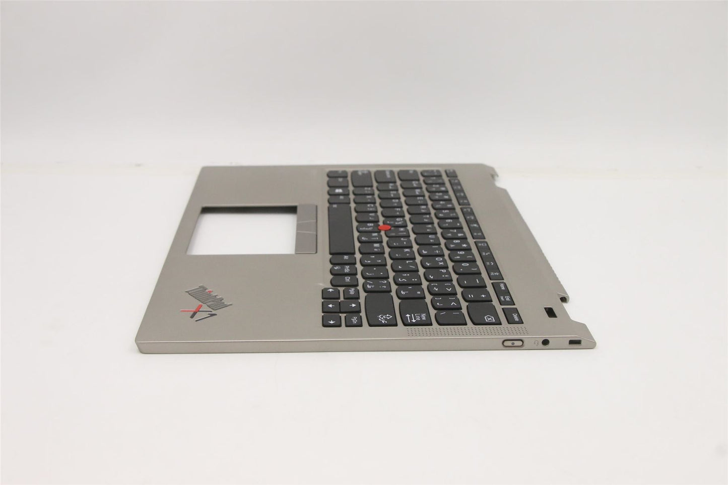 Lenovo ThinkPad X1 Keyboard Palmrest Top Cover Arabic Titanium 5M11B59884